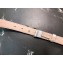 Dolce & Gabbana Width 2.5cm Dauphine Calfskin Belt Silver with Silver Crystals Logo