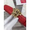 Versace Width 3cm Palazzo Belt With Medusa Buckle Red/Gold