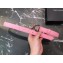 Dolce & Gabbana Width 2.5cm Dauphine Calfskin Belt Pink with Silver Logo