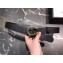 Gucci Width 3.5cm Leather Belt Black with Green Crystal Dionysus Buckle