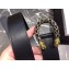 Gucci Width 3.5cm Leather Belt Black with Blue Crystal Dionysus Buckle