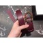 Gucci Width 3.5cm Leather Belt Burgundy with Crystal Dionysus Buckle
