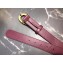 Gucci Width 3.5cm Leather Belt Burgundy with Crystal Dionysus Buckle