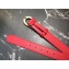 Gucci Width 3/3.5cm Leather Belt Red with Red Crystal Dionysus Buckle