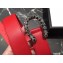 Gucci Width 3/3.5cm Leather Belt Red with White Crystal Dionysus Buckle