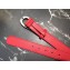Gucci Width 3/3.5cm Leather Belt Red with White Crystal Dionysus Buckle