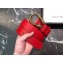 Gucci Width 3/3.5cm Leather Belt Red with Dionysus Buckle