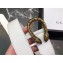 Gucci Width 3/3.5cm Leather Belt White with Dionysus Buckle