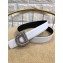 Dior Width 3cm Crystal D Buckle Belt White