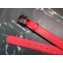 Gucci Width 3/3.5cm Leather Belt Red with Dionysus Stud Buckle