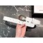 Gucci Width 3/3.5cm Leather Belt White with Dionysus Stud Buckle