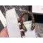 Gucci Width 3/3.5cm Leather Belt White with Dionysus Stud Buckle