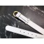 Gucci Width 3/3.5cm Leather Belt White with Dionysus Stud Buckle