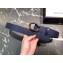 Gucci Width 3.5cm Leather Belt Navy Blue with Dionysus Stud Buckle