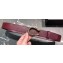 Gucci Width 3.5cm Leather Belt Burgundy with Dionysus Stud Buckle