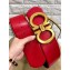 Ferragamo Width 7cm High Waist Gancini Belt Red