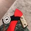 Prada Embellishment Heel Button Pumps Red 2019