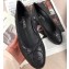 Chanel Leather Classic Bow Ballerinas Flats Quilted All Black