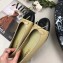 Chanel Leather Classic Bow Ballerinas Flats Bi-color Nude/Black