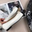 Chanel Leather Classic Bow Ballerinas Flats Bi-color White/Black