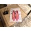 Chanel Lambskin Classic Bow Ballerinas Flats Quilting Dark Pink