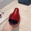 Chanel Lambskin Classic Bow Ballerinas Flats Red/Black