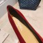 Chanel Lambskin Classic Bow Ballerinas Flats Red/Black