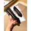 Chanel Lambskin Classic Bow Ballerinas Flats Quilting Crinkled Black