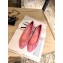 Chanel Lambskin Classic Bow Ballerinas Flats Dark Pink
