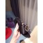 Louis Vuitton Heel 4.5cm Strass-paved LV Circle Satin Madeleine Mules Black 2019