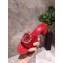 Louis Vuitton Heel 4.5cm Strass-paved LV Circle Satin Madeleine Mules Red 2019