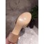Louis Vuitton Heel 4.5cm Strass-paved LV Circle Satin Madeleine Mules Nude 2019