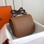 Hermes Constance Mini/MM Bag in Epsom Leather Brown with Gold Hardware