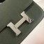 Hermes Constance Mini/MM Bag in Epsom Leather Dark Green with Silver Hardware