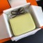 Hermes Constance Mini/MM Bag in Epsom Leather Light Yellow with Silver Hardware