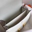 Hermes Constance Mini/MM Bag in Epsom Leather White with Gold Hardware