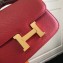 Hermes Constance Mini/MM Bag in Epsom Leather Red with Gold Hardware