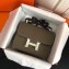 Hermes Constance Mini/MM Bag in Epsom Leather Etoupe with Silver Hardware