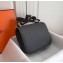 Hermes Constance Mini/MM Bag in Epsom Leather Dark Gray with Silver Hardware