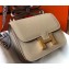 Hermes Constance Mini/MM Bag in Epsom Leather Light Gray with Gold Hardware