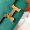 Hermes Constance Mini/MM Bag in Epsom Leather Peacock Green with Gold Hardware