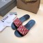 Dior Obliuqe Jacquard Canvas Dway Mules Slipper Sandals Red 2019