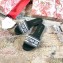 Dior Woven Logo Dway Mules Slipper Sandals Green 2019
