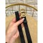 Dior Width 2cm Saddle Nylon Belt Black with CD Buckle