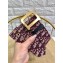 Dior Width 5cm Oblique Jacquard Canvas Diorquake Belt Burgundy