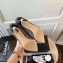 Chanel Pearl Heel 8.5cm Pumps G31983 Tweed 2019