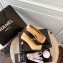 Chanel Pearl Heel 8.5cm Pumps G31983 Apricot 2019