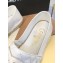 Chanel CC Logo Quilted Leather Espadrilles White