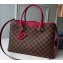 Louis Vuitton Damier Ebene Canvas LV Riverside Tote Bag N40052 Lie de Vin 2019