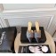 Chanel Pearl Heel 8.5cm Mules G32100 Tweed 2019